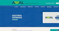 Desktop Screenshot of abral.org.br