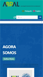 Mobile Screenshot of abral.org.br